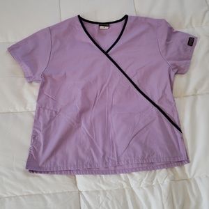 Cherokee Scrub Top M